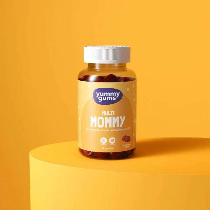Yummygums Mommy Gummies - 60pcs, Sieraden, Tassen en Uiterlijk, Uiterlijk | Haarverzorging, Overige typen, Nieuw, Ophalen of Verzenden