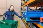 Palletlade blauw voor palletstelling - Magazijnstelling