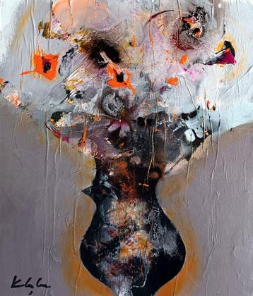 Ovidiu Kloska - Still Life Beyond Time I | Mixed Media on