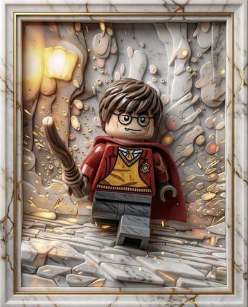 Makayhos - [Canvas] Harry Potter – Hogwarts Spellbound, Kinderen en Baby's, Speelgoed | Duplo en Lego, Nieuw