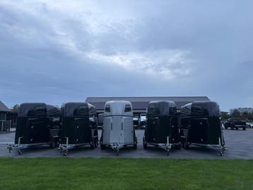 Anssems Excellent 2-paards Voorraad AKTIE ! € 6750,00 excl!, Ophalen, Nieuw, Polyester, 2-paards trailer