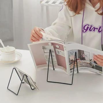 Stijlvolle IJzeren Display Standaard voor Magazines, Boeken, Verzenden, Nieuw