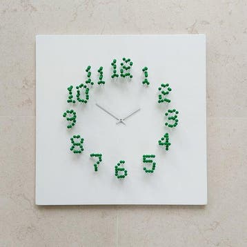 wallclock / wallsculpture - JAN PAUL - Ontwerp Hout, Metaal