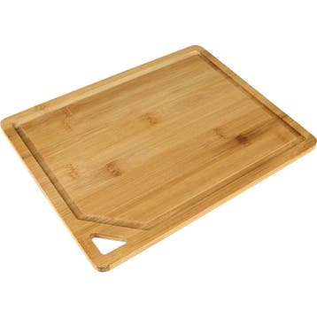 Benson Snijplank bamboe 28 x 39 cm met handgreep, sapgoot..., Ophalen of Verzenden, Nieuw