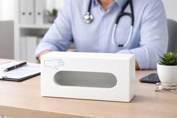 Design handschoenendispenser wit – hygiënische oplossing, Verzenden, Nieuw