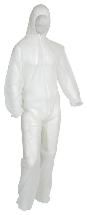 Overall Wegwerp Polypropyleen 2.66.122.06 WIT XL, Verzenden, Nieuw