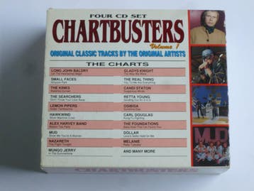 Chartbusters volume 1 - Original Classic Tracks (4 CD), Ophalen of Verzenden, Zo goed als nieuw