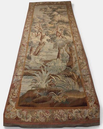 Aubusson - Wandtapijt - 360 cm - 148 cm - Tapijt met, Antiek en Kunst
