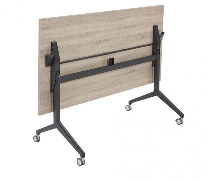 BeFlexible tafel verrijdbaar en opklapbaar, 140x80cm, Huis en Inrichting, Tafelonderdelen, Nieuw, Ophalen of Verzenden
