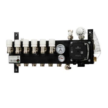 VTE SLIM verdeler vloerverwarming 6-groeps Grundfos pomp, Verzenden, Nieuw