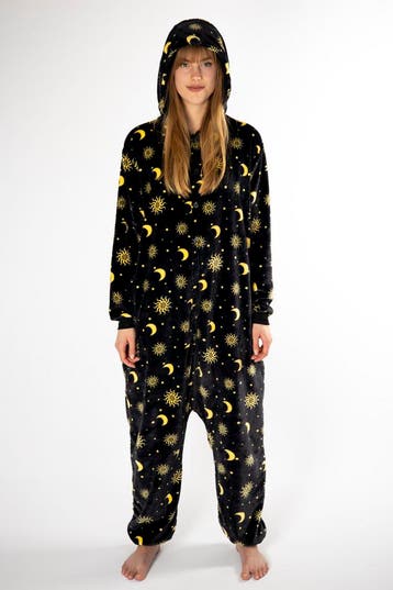 KIMU® Onesie Maan Zon Sterren Pak M-L of 170-176 Sterrenpak, Ophalen of Verzenden, Nieuw, Maat 38/40 (M), Carnaval