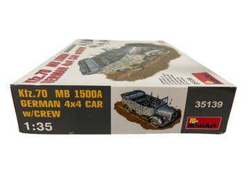 Kfz.70 MB 1500A German 4x4 Car w/Crew, Verzenden, Nieuw