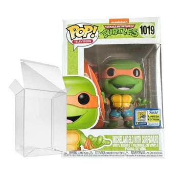 Funko Pop  TMNT  Michelangelo  Surfboard 1019 [ SDCC   Con ], Verzenden, Nieuw