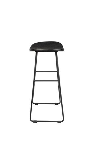 Counter Barkruk - 65 cm - Merel - Zwart - House of Rebels, Verzenden, Nieuw