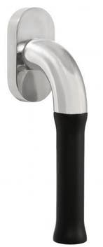 Draaikiepgarnituur NOUR EV101-DK-O rvs gepolijst/zwart, Verzenden, Nieuw