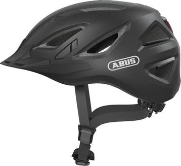 Abus Urban-I 3.0 Fietshelm - Zwart, Fietsen en Brommers, Fietsaccessoires | Fietshelmen, Verzenden, Nieuw, L, Abus