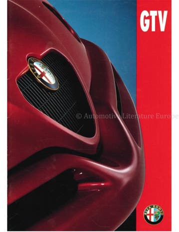 1995 ALFA ROMEO GTV BROCHURE NEDERLANDS, Boeken, Nieuw, Alfa Romeo, Author