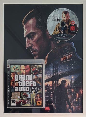 Boriani 2.0 - GTA IV PS3 - Opera Originale 3D (Dipinto, Nieuw