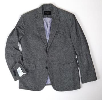 Banana Republic herenblazer grijs maat 40S, Kleding | Heren, Verzenden, Nieuw