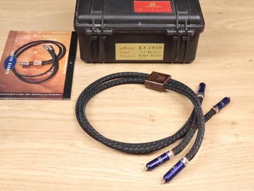 Kimber Kable Select KS-1030 high end silver audio interconne, Ophalen of Verzenden, Gebruikt, Overige kabels