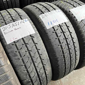 2 x Barum Vanis 205-65-16 C Zomerbanden 6,5mm, 16 inch, Band(en), Zomerbanden, Bestelwagen