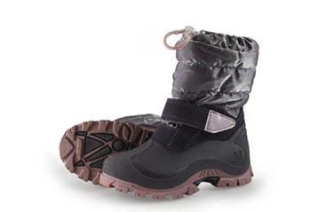 Lurchi Snowboots Meisjes in maat 30 Grijs, Verzenden, Jongen of Meisje, Schoenen, Zo goed als nieuw