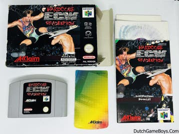 Nintendo 64 / N64 - ECW - Hardcore Revolution - UKV, Verzenden, Gebruikt