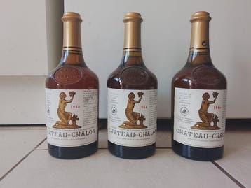 1986 Henri Maire - Château-Chalon - 3 Clavelins (0.62L), Verzamelen, Wijnen, Nieuw