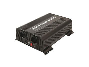 GYS OMVORMER 24V PSW 2002W - Zuivere sinus - 2x 230V 2x USB, Verzenden, Zo goed als nieuw
