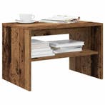 vidaXL Tv-meubel 60x40x40 cm bewerkt hout oud houtkleurig, Verzenden, Nieuw, Overige houtsoorten