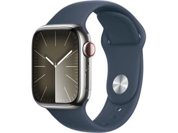 Apple Watch Series 9 - Smartwatch - GPS + Cellular - 41mm, Verzenden, Zo goed als nieuw, Apple