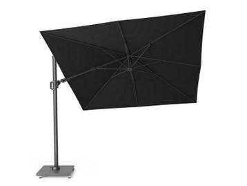 platinum zweefparasol challenger T² 3x3 black, Nieuw, 3 tot 4 meter, Zweefparasol, Kantelbaar