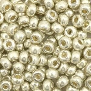 c.a. 10 gram Miyuki rocailles 6/0 - Duracoat galvanized s..., Ophalen of Verzenden, Nieuw, Kraal