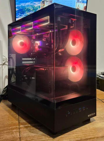Ryzen 7 7800x3d / RX9070XT 16G / 32GB / 2TB / W11/Garantie, PC Zuid, AMD Ryzen 7 7800x3d, 32 GB, 2TB m.2 pci-e 4