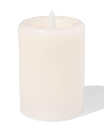 HEMA Led kaars 7.5x10cm ivoor, Verzenden, Nieuw