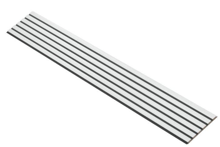 Wandpaneel wit gelakt met zwart vilt Medio+ | 240 of 278cm, Zakelijke goederen, Kantoor en Winkelinrichting | Kantoormeubilair en Inrichting