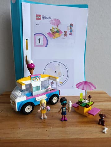 LEGO Friends IJswagen 41715, Zo goed als nieuw, Complete set, Lego, Friends
