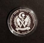 Westelijke Sahara. 1000 Pesetas 1992, zilveren munt in, Postzegels en Munten