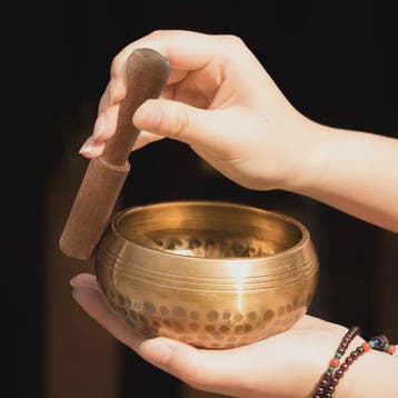 Tibetaanse Handgemaakte Klankschaal van Messing - Voor Yoga,, Verzenden, Nieuw
