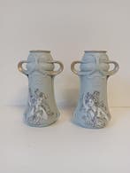 Royal Dux style - Vaas (2) - Keramiek, Porselein - Art