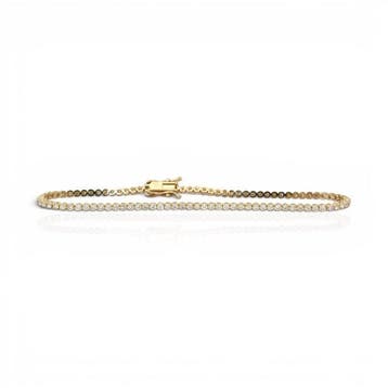 Armband - 14 karaat Geel goud - 1.25ct. tw. Diamant, Nieuw