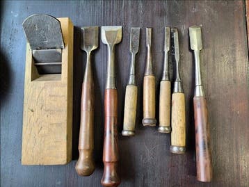 Hout, Staal Beitel - 0 cm