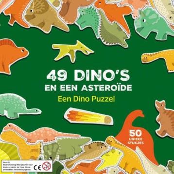49 DinoS En Een Asteroïde | Caroline Selmes | Nieuw, Ophalen of Verzenden, Nieuw, Caroline Selmes