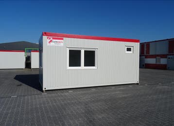Kantoorunit 6 x 3 meter - met keuken en toilet - NIEUW!