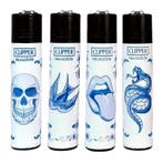 Clipper Aansteker - Tattoo Delft Blue       1 stuks, Ophalen of Verzenden, Nieuw