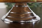 Decoratieve taartschaal PURE NATURE 68cm zilver mangohout, Ophalen of Verzenden, Nieuw