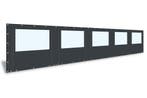 PVC zijwand raam en ritsen 10m breed-250cm hoog-kies je k..., Tuin en Terras, Partytenten, Verzenden, Nieuw