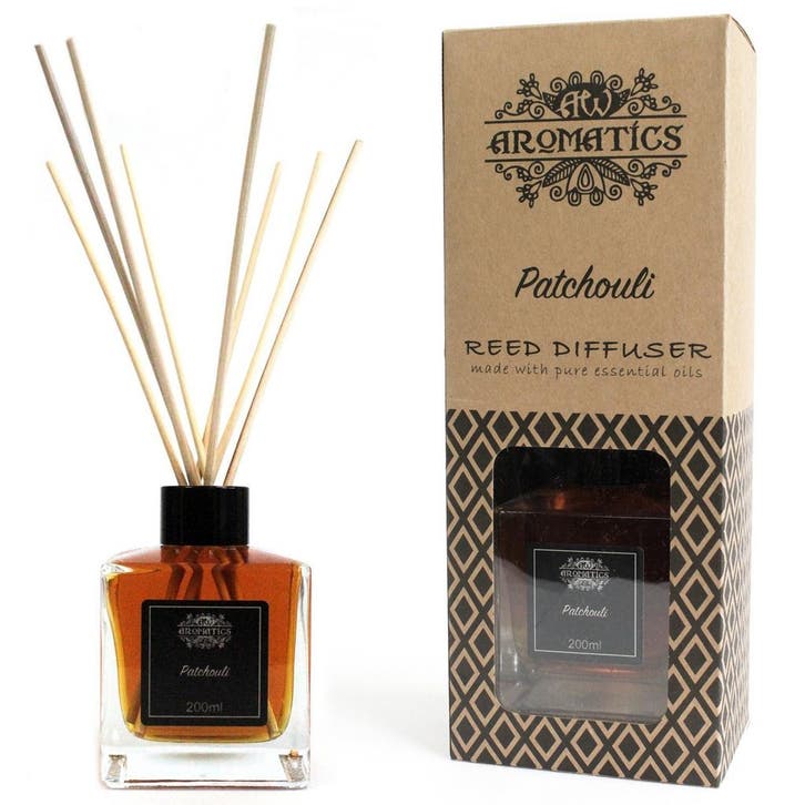 Patchouli reed diffuser geurstokjes, Huis en Inrichting, Woonaccessoires | Overige, Nieuw, Ophalen of Verzenden