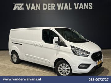 Ford Transit Custom | 2.0 TDCI 130pk L2H1 Euro6 Airco |, Auto's, Gebruikt, Euro 6, Wit, Dealer onderhouden