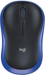 Logitech M185 - Draadloze Muis - Blauw, Computers en Software, Muizen, Verzenden, Nieuw